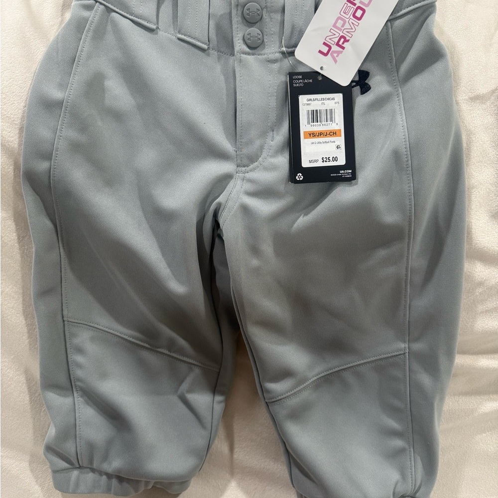 NWT Under Armour Boys Baseball Pants | Size Small